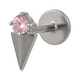 Argent/Rose