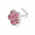 Argent/Rose