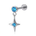 Argent/Bleu