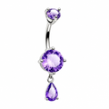 Argent/Violet