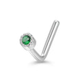 Argent/Vert