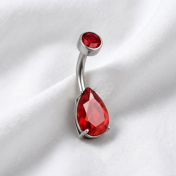 Piercing nombril bijou géométrique multicolore - vue 9