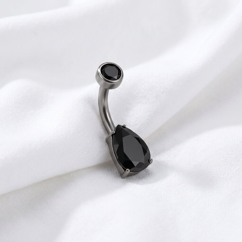 Piercing nombril bijou géométrique multicolore - vue 5