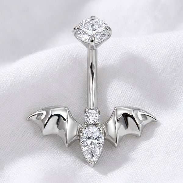Piercing nombril scorpion chauve-souris - vue 2